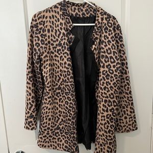 Leopard jacket size large